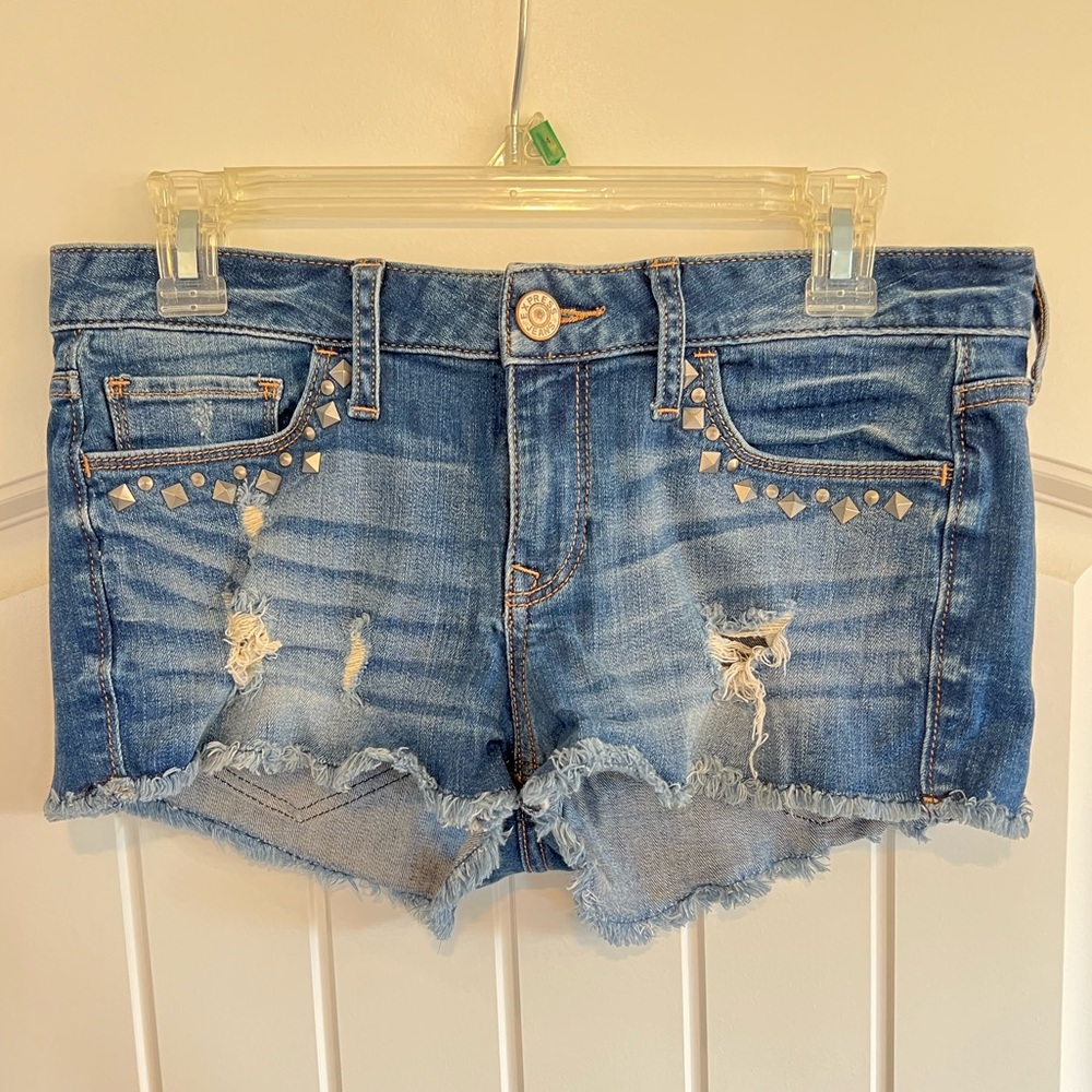 Express Jean Shorts Studded Size 4